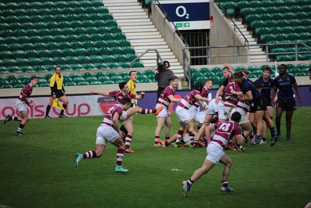 Natwest Schools Cup Final - Bromsgrove crowned champions, 25th March 2015. Photo Credit: Andrew Bull